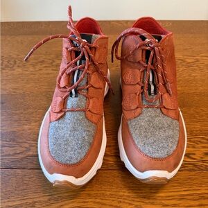 Sorel Women's Kinetic Breakthru Caribou sneaker boots